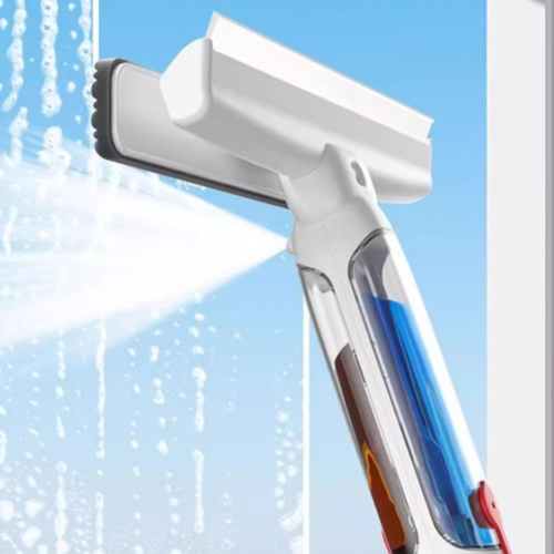 A household cleaning tool for cleaning glass
