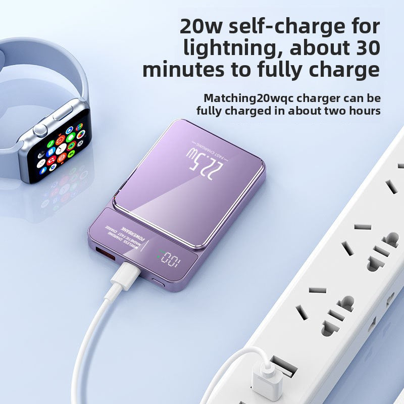 Magnetic Wireless Fast Charging Power Bank