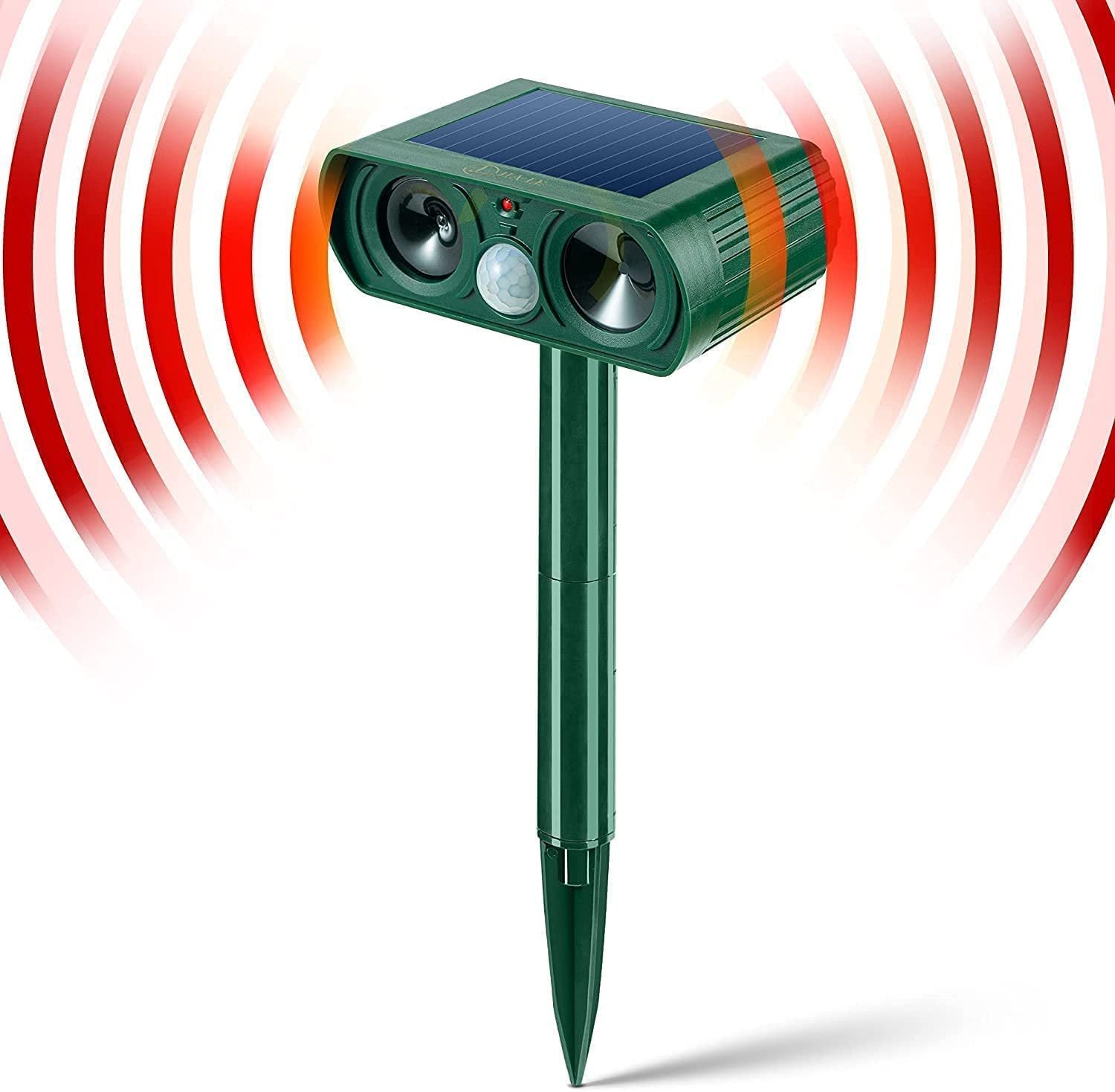 Solar Ultrasonic Animal Repeller