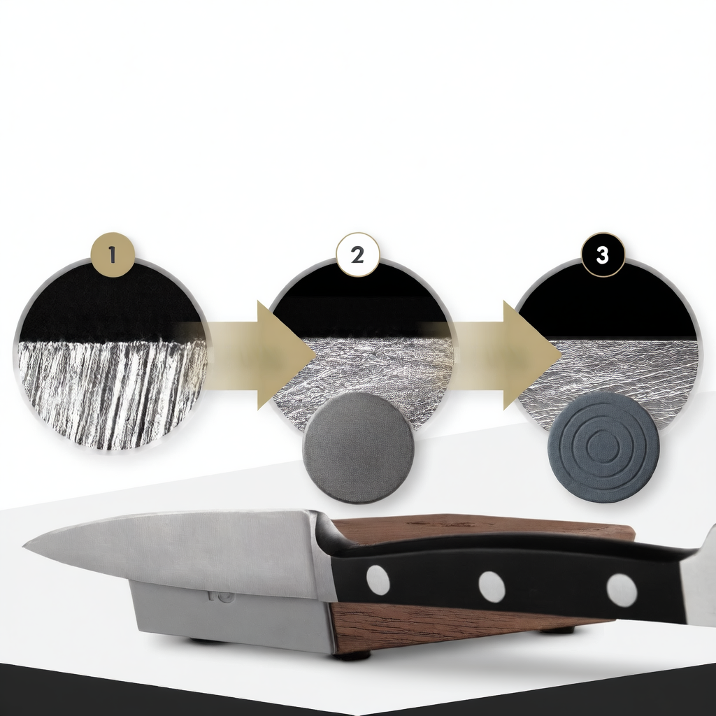 Rolling Knife Sharpener ? Multi-Functional Cylindrical Sharpener for Kitchen Knives