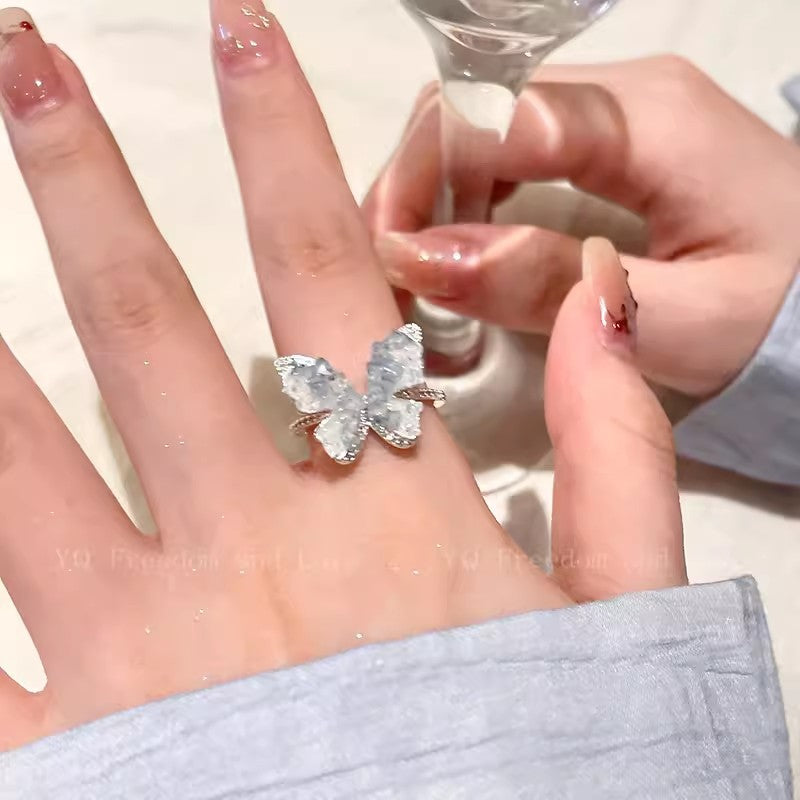 Butterfly Open-Palced Ring