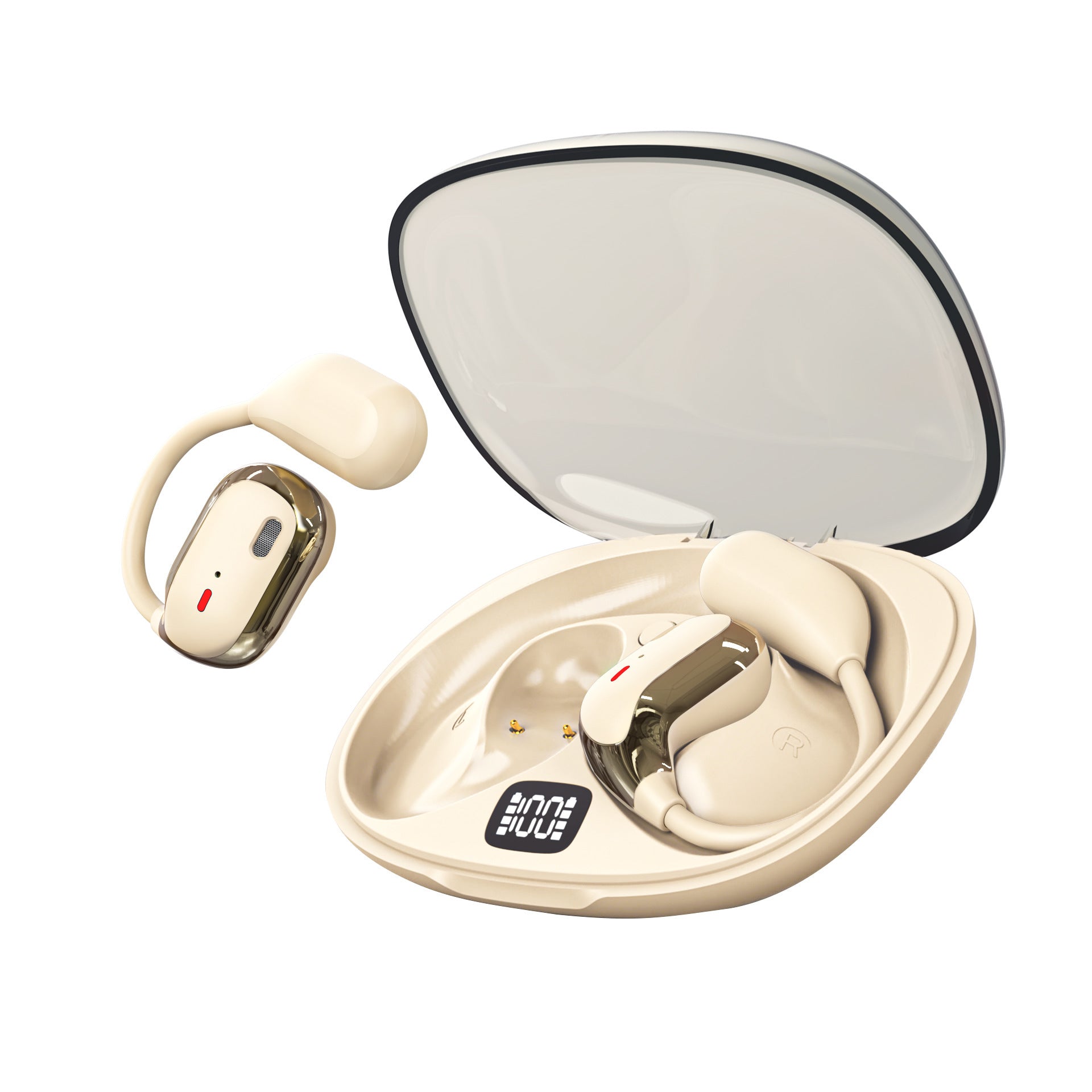 Smart AI Translation Bluetooth Headset with Bone Conduction