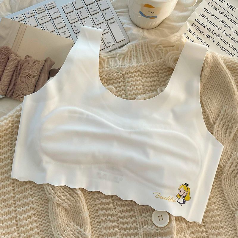 ice silk seamless girl vest