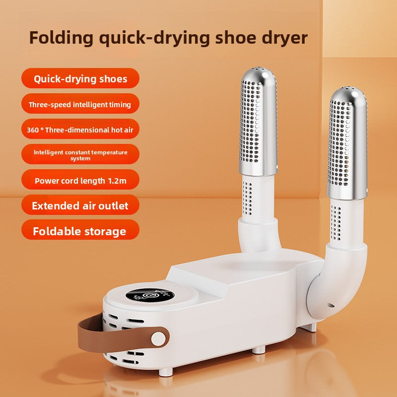Foldable Shoe Dryer with Timer