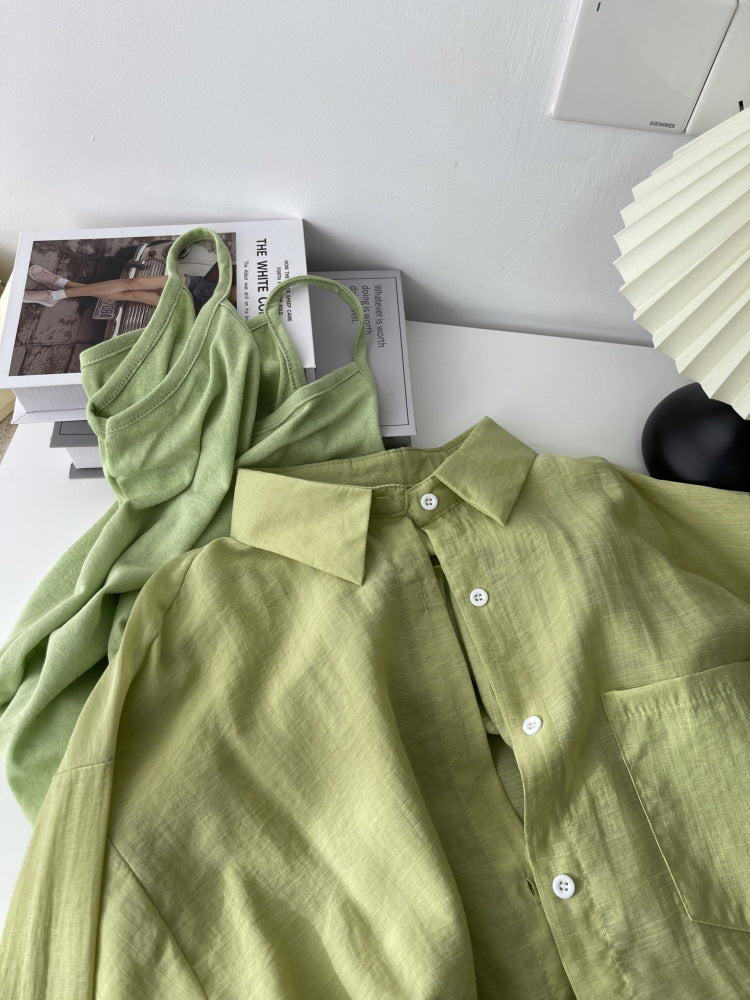 Ice silk sun-protective shirt