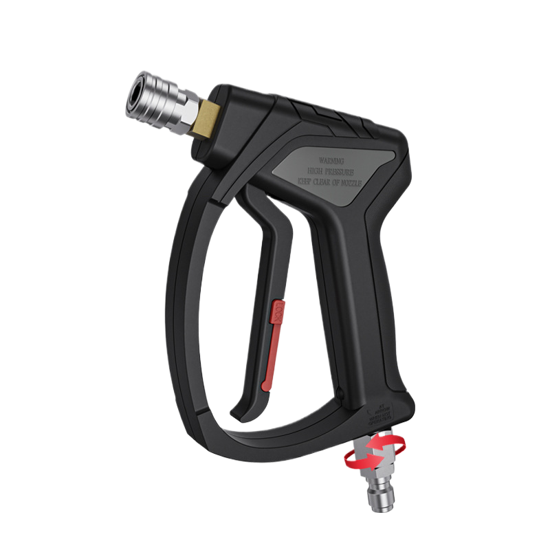 High-pressure water gun for cleaning machine