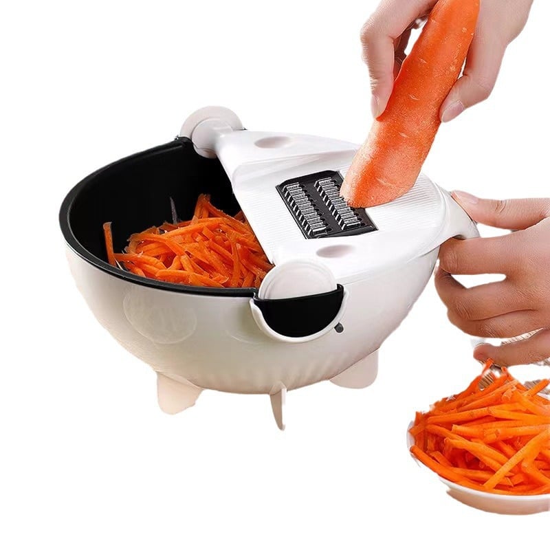 Stainless Steel Hand Guard Vegetable Cutter with Grater and Slicer