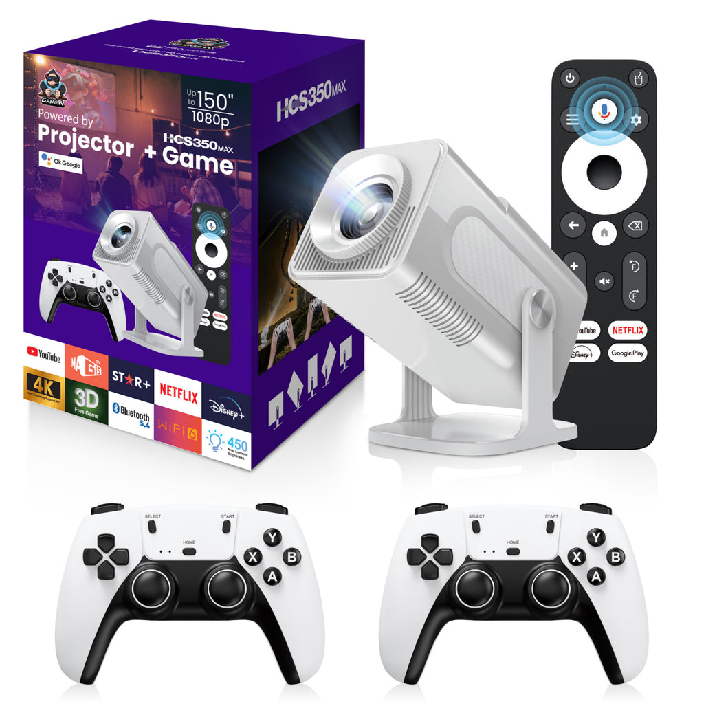 HCS350PRO Bluetooth Smart WiFi Portable Projector