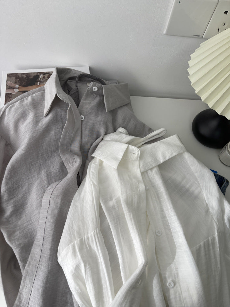 Ice silk sun-protective shirt