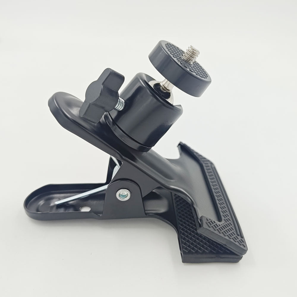 Universal Metal Pan-Tilt Clip with Accessories