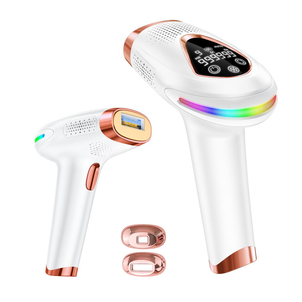 Home laser freezing point hair removal device