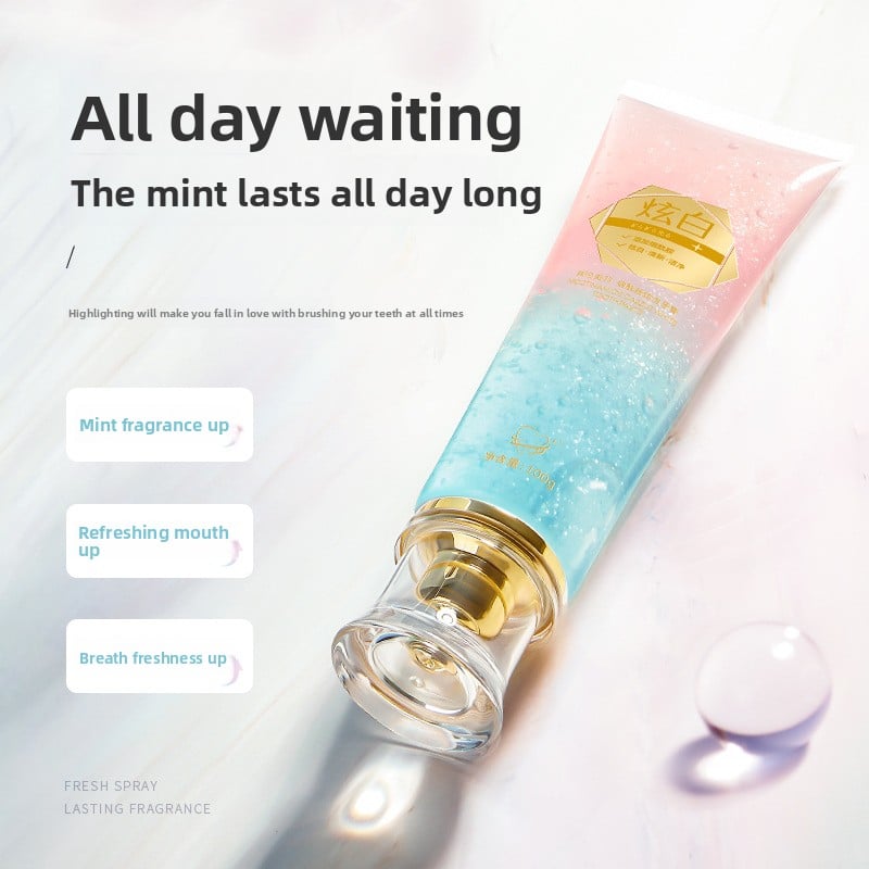 Han Lun Meiyu Nicotinamide White Toothpaste Fresh and Clean Mouth Fragrance Mild Gingival Protection Explosions Factory Direct Supply