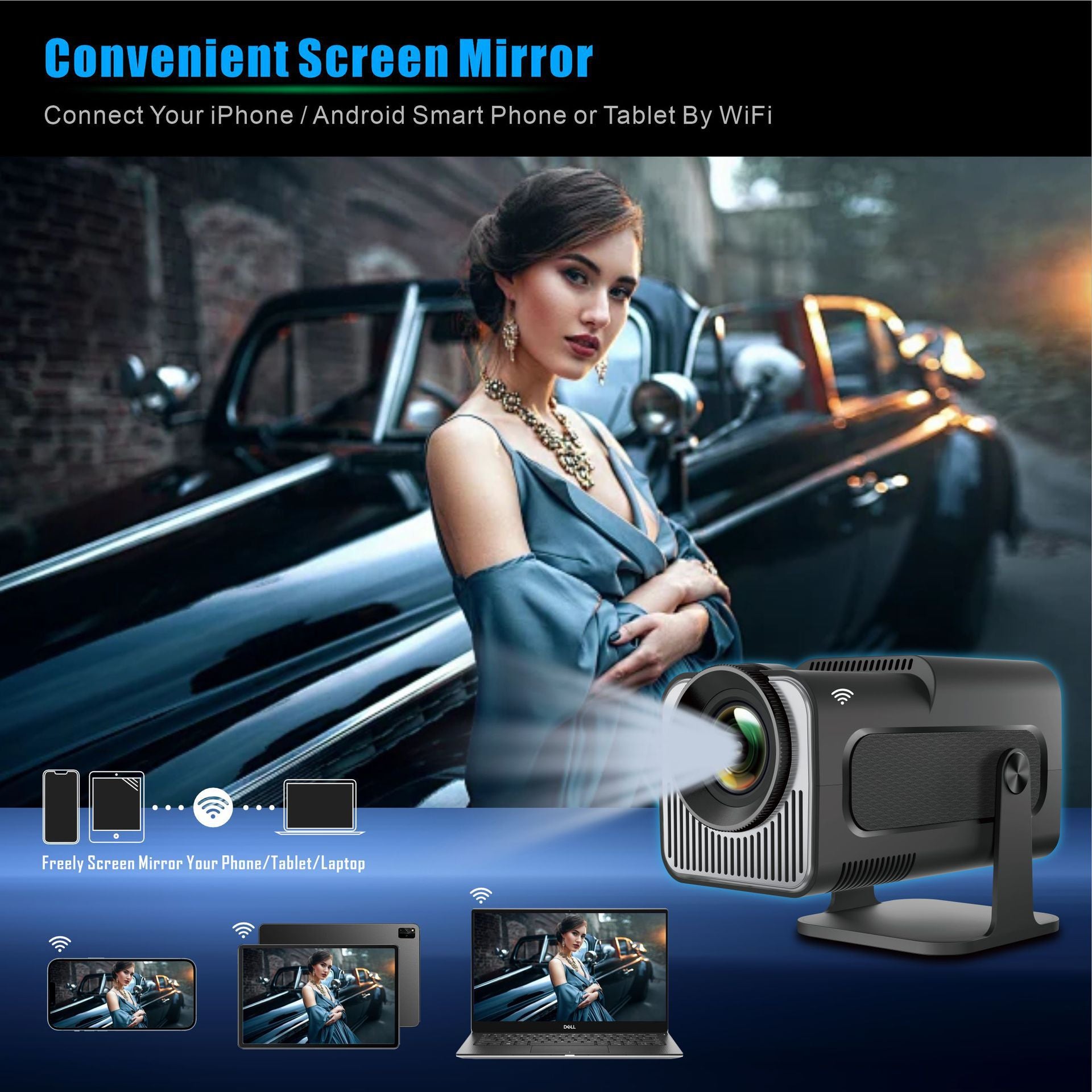 HY320mini projector 720P Android