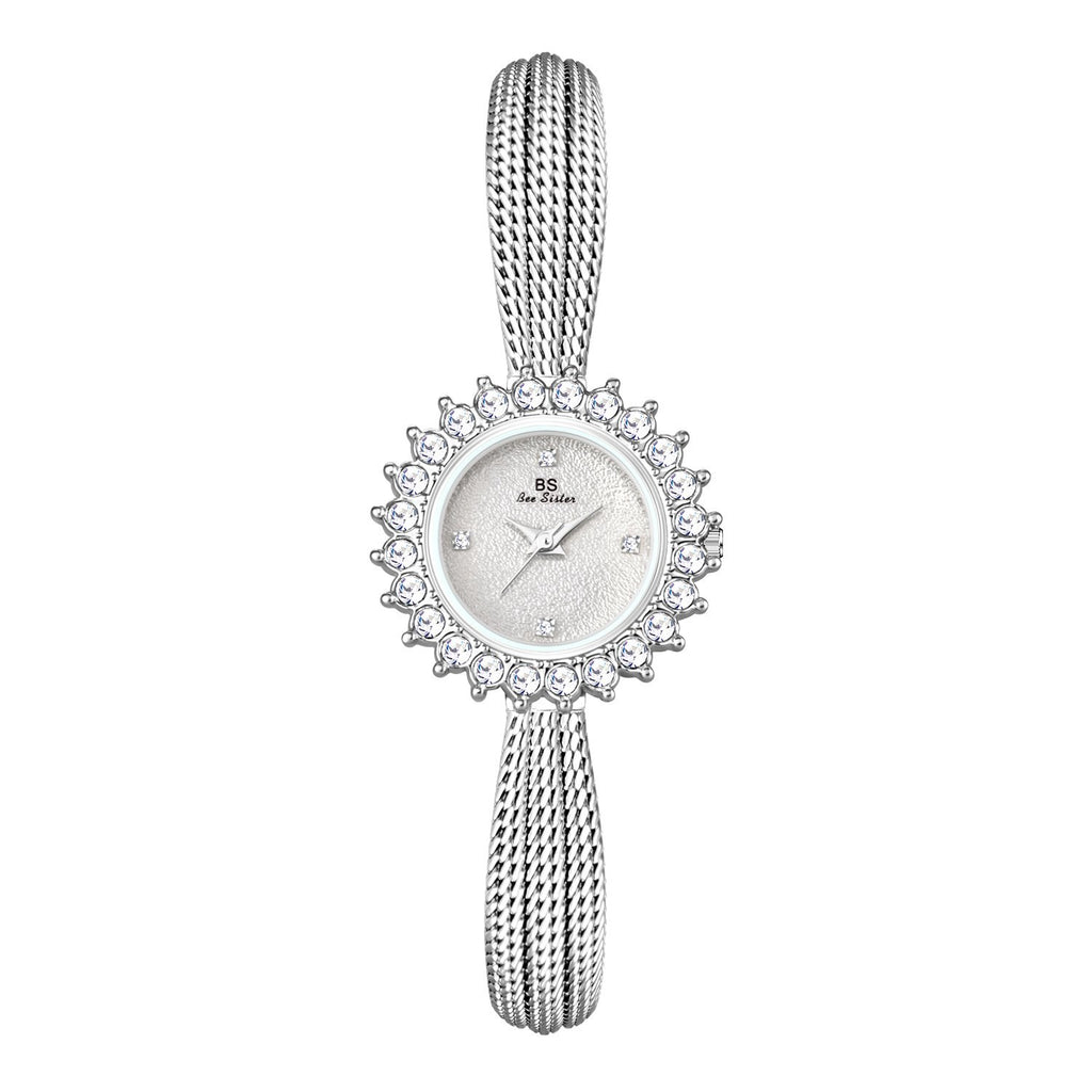 BS new hot watch factory direct middle ancient Du Sang flower diamond temperament wheat ear light luxury female FA1833