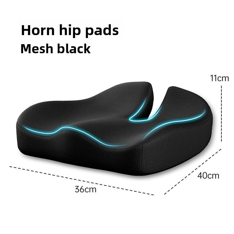 Office Memory Foam Waist Cushion, Buttocks Hemorrhoids Cushion, Chair Seat Cushion, Long-Term Sitting Butt Cushion