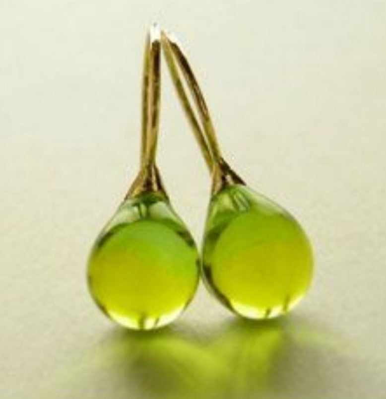 Cat's Eye Stone Earrings
