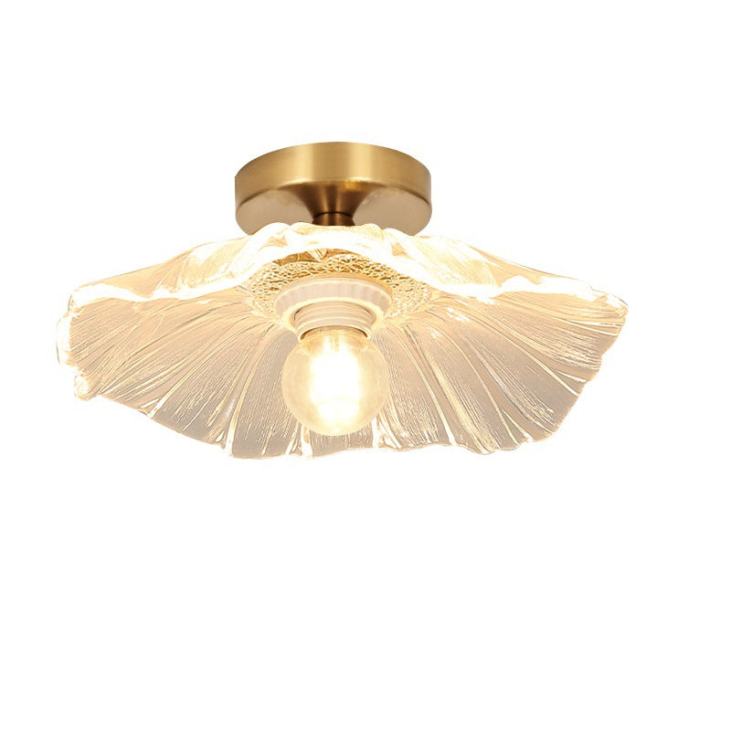 Lotus leaf led aisle light