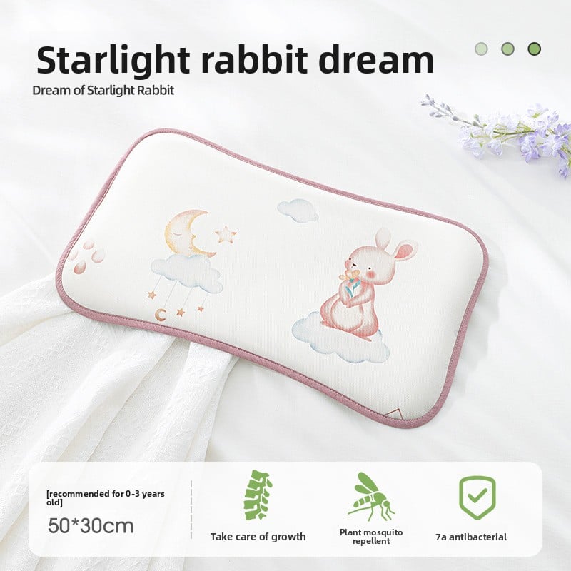 Baby pillows are breathable in summer