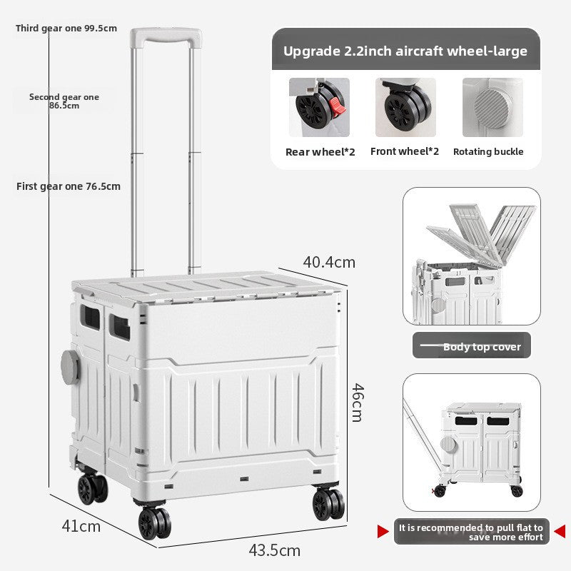 Foldable Portable Shopping Cart