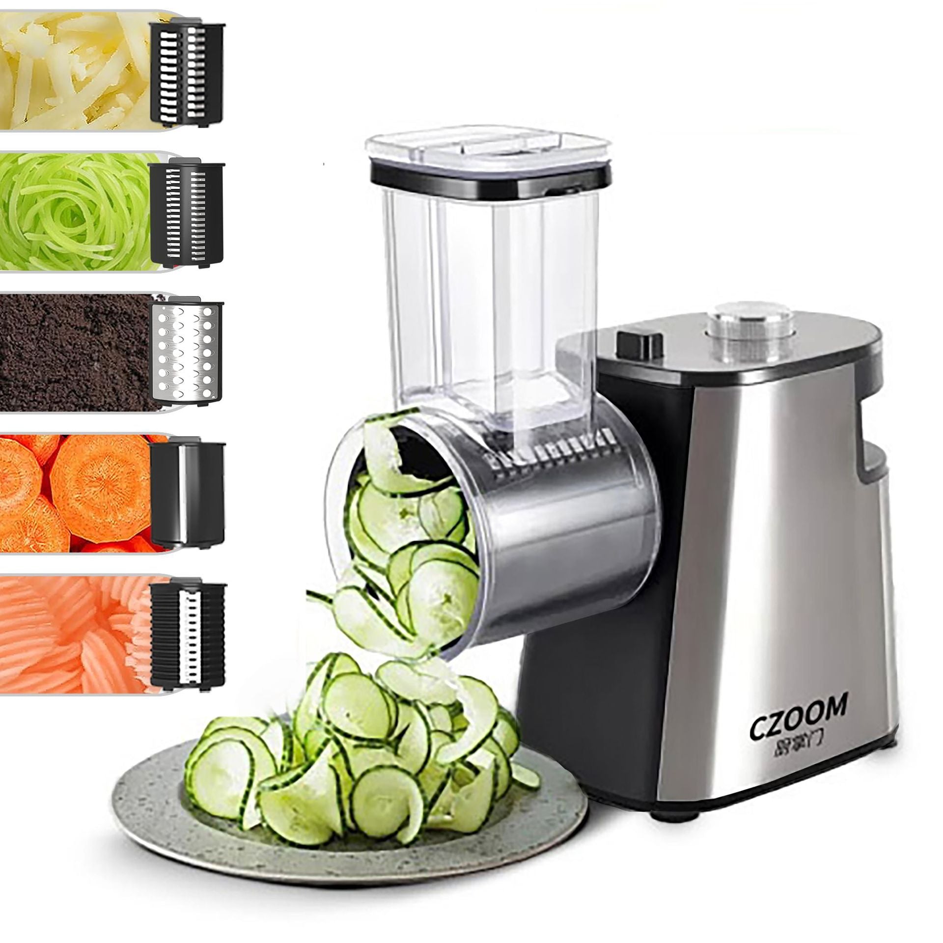 A multi-functional electric vegetable cutter