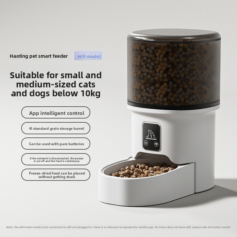 Smart WIFI Pet Feeder with Water Dispenser