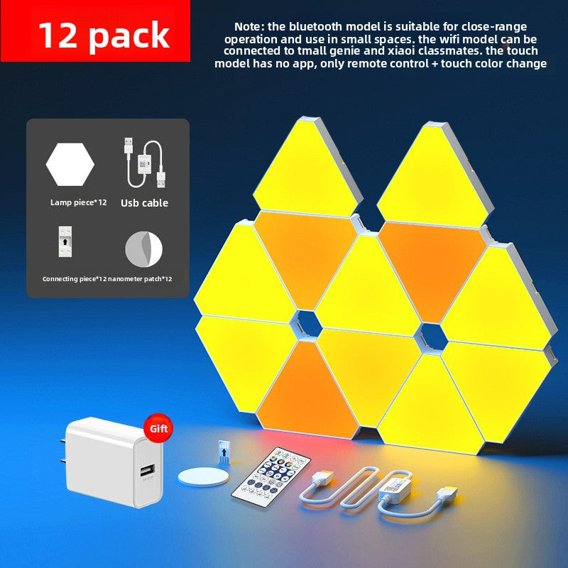 RGB Triangle LED Wall Light