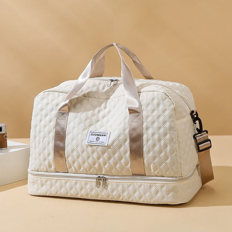 Checkered Sports Travel Bag
