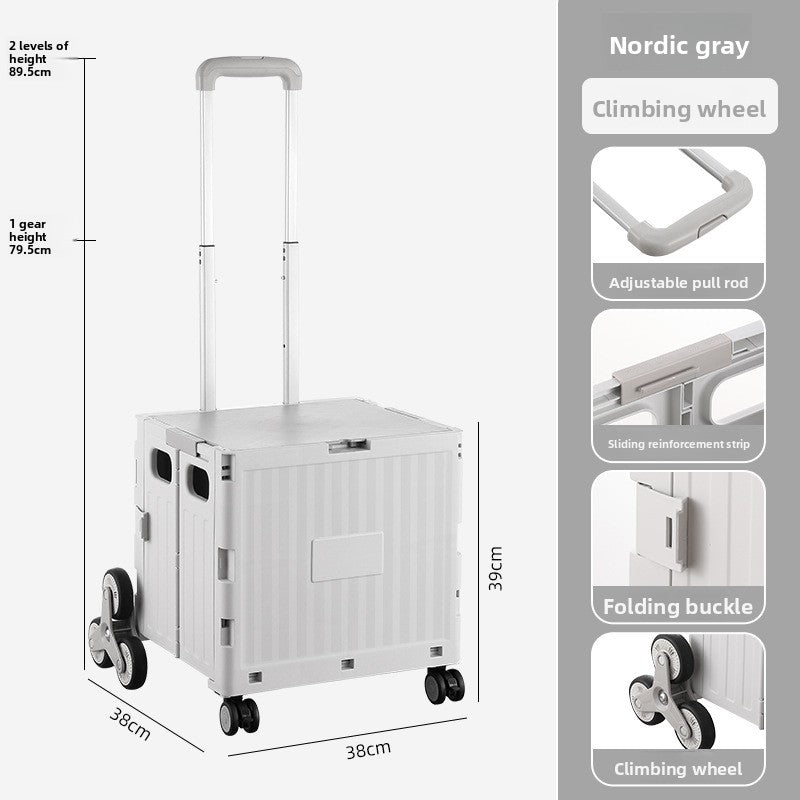 Foldable Portable Shopping Cart
