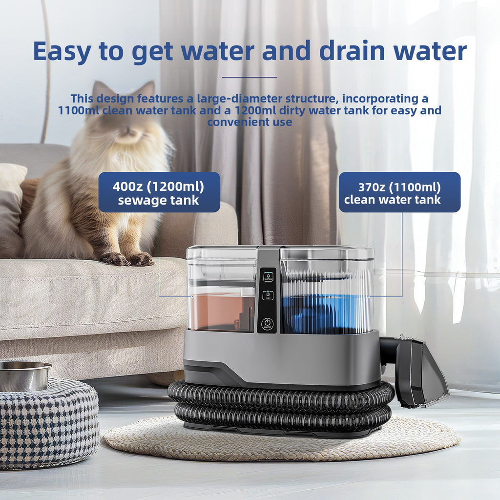 Deep fabric cleaning machine