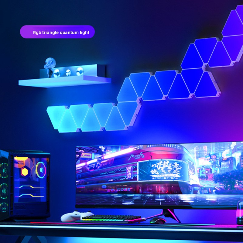 RGB Triangle LED Wall Light