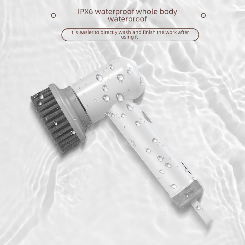 Kitchen and bathroom multi-function handheld electric brush
