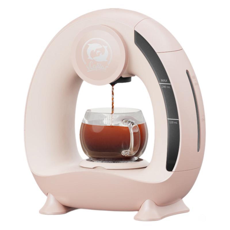 Coffee brewing mini capsule machine