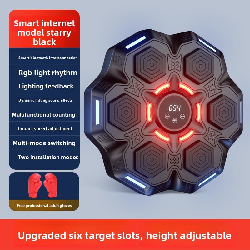 Bluetooth music boxing trainer