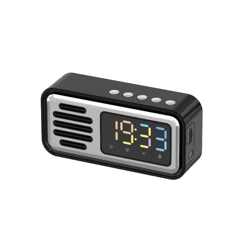 Bluetooth speaker, clock