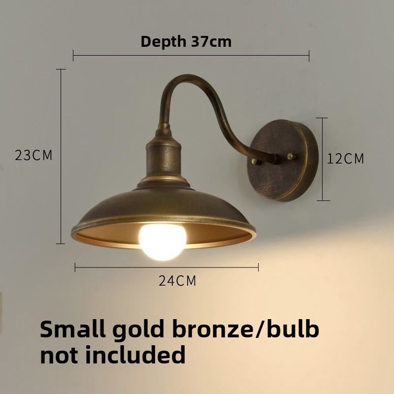 Retro loft industrial-style wall lamp