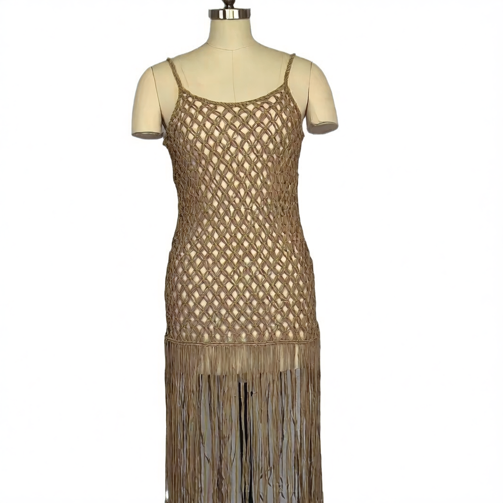 Bohemian-style women's halter top