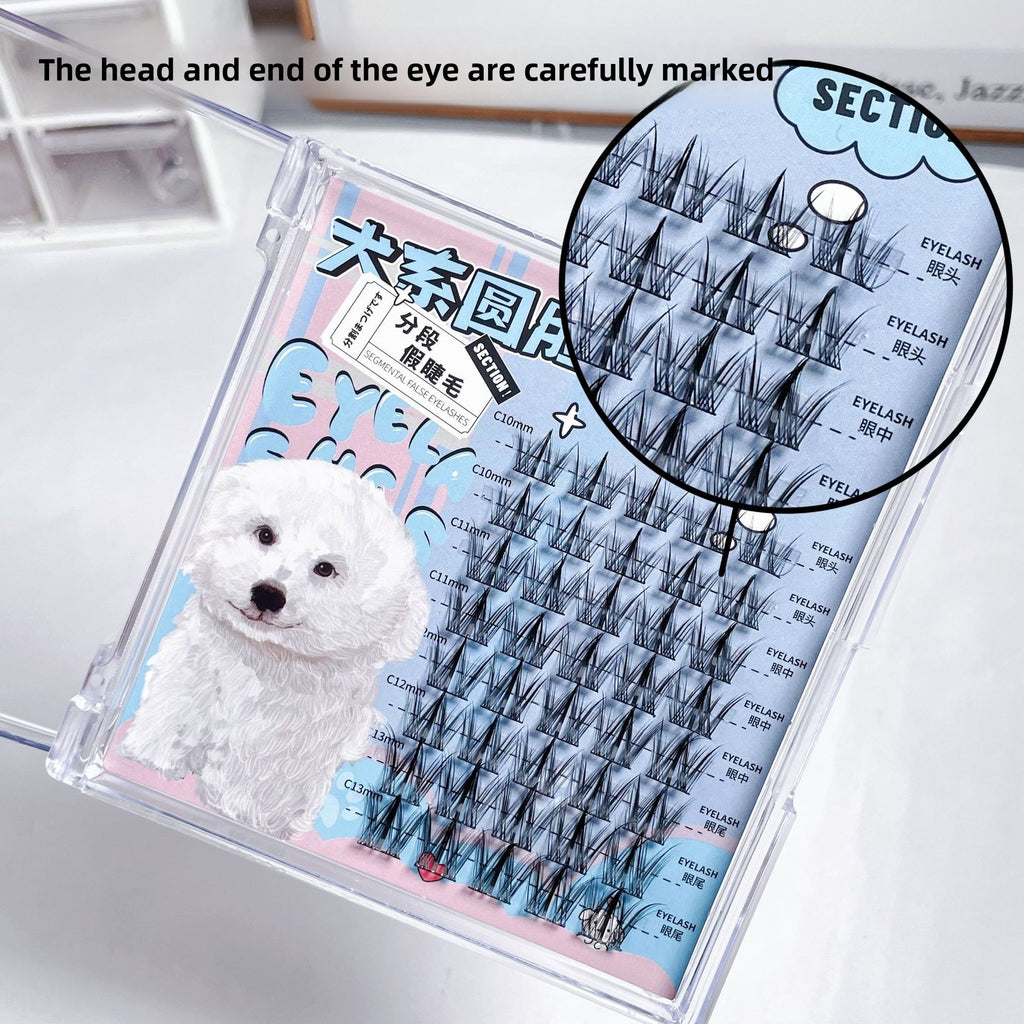 Natural Single Cluster False Eyelashes