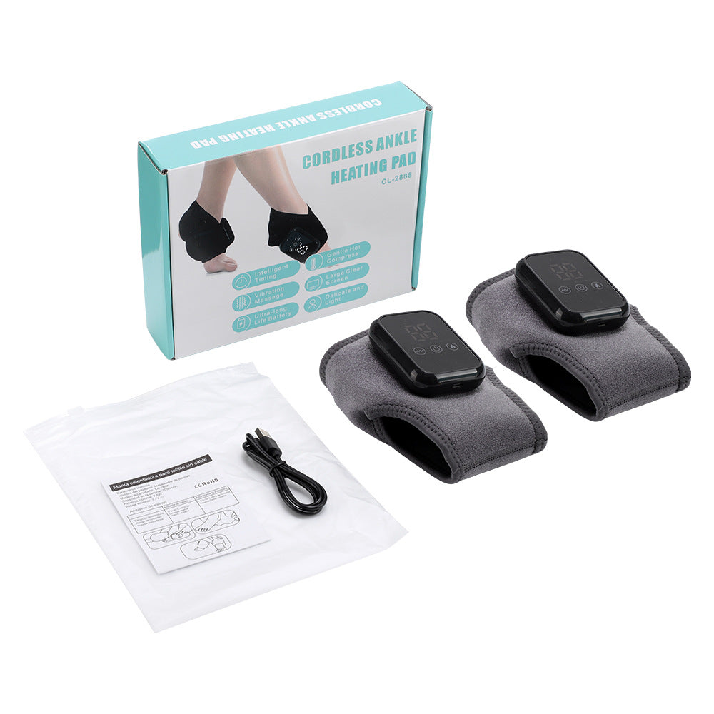 Ankle Massager with Heat Therapy and Vibration