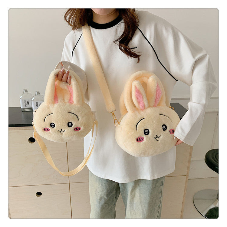 Cartoon Cute Bag Girl Plush Handheld Shoulder Bag