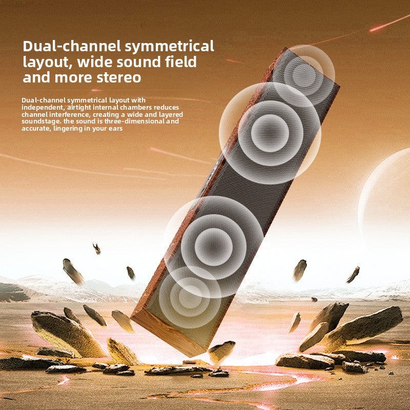 Long Wired Bluetooth Speake