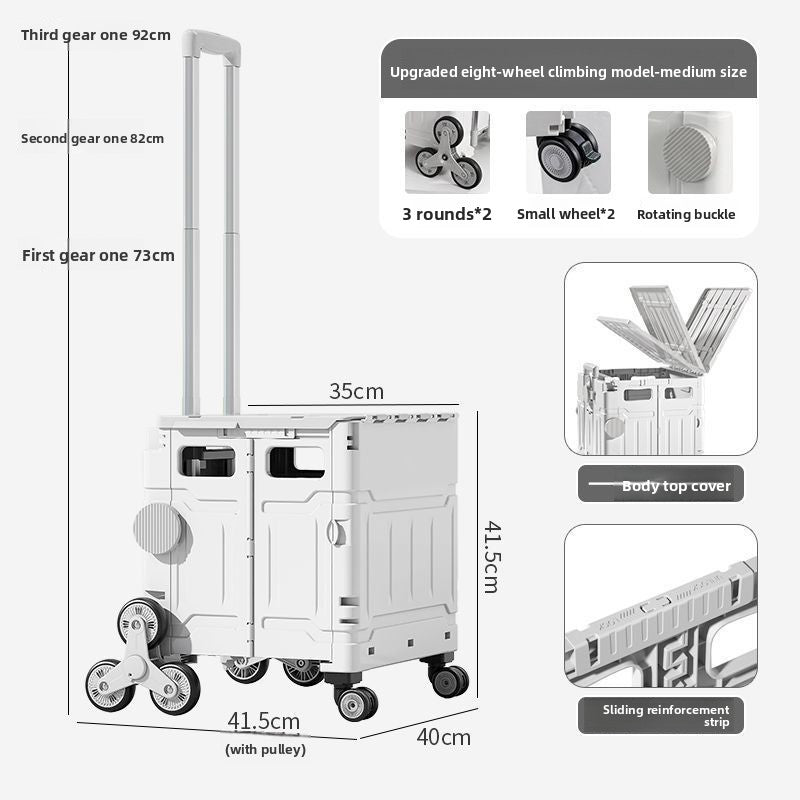 Foldable Portable Shopping Cart