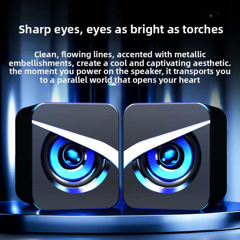 Computer speaker, desktop subwoofer, small amplifier