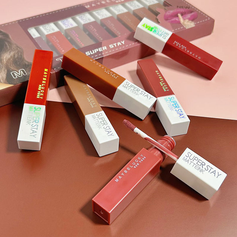 Matte Non-Fading Lip Gloss Set