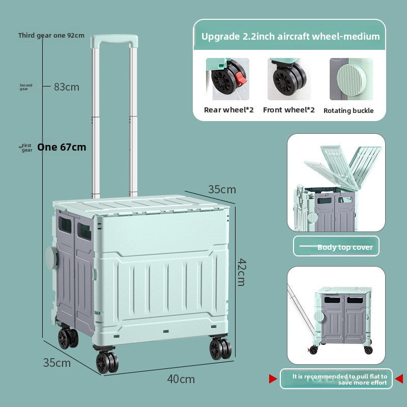 Foldable Portable Shopping Cart