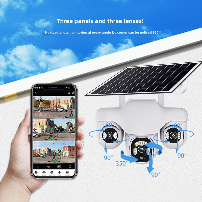Solar 4G Outdoor Surveillance Camera