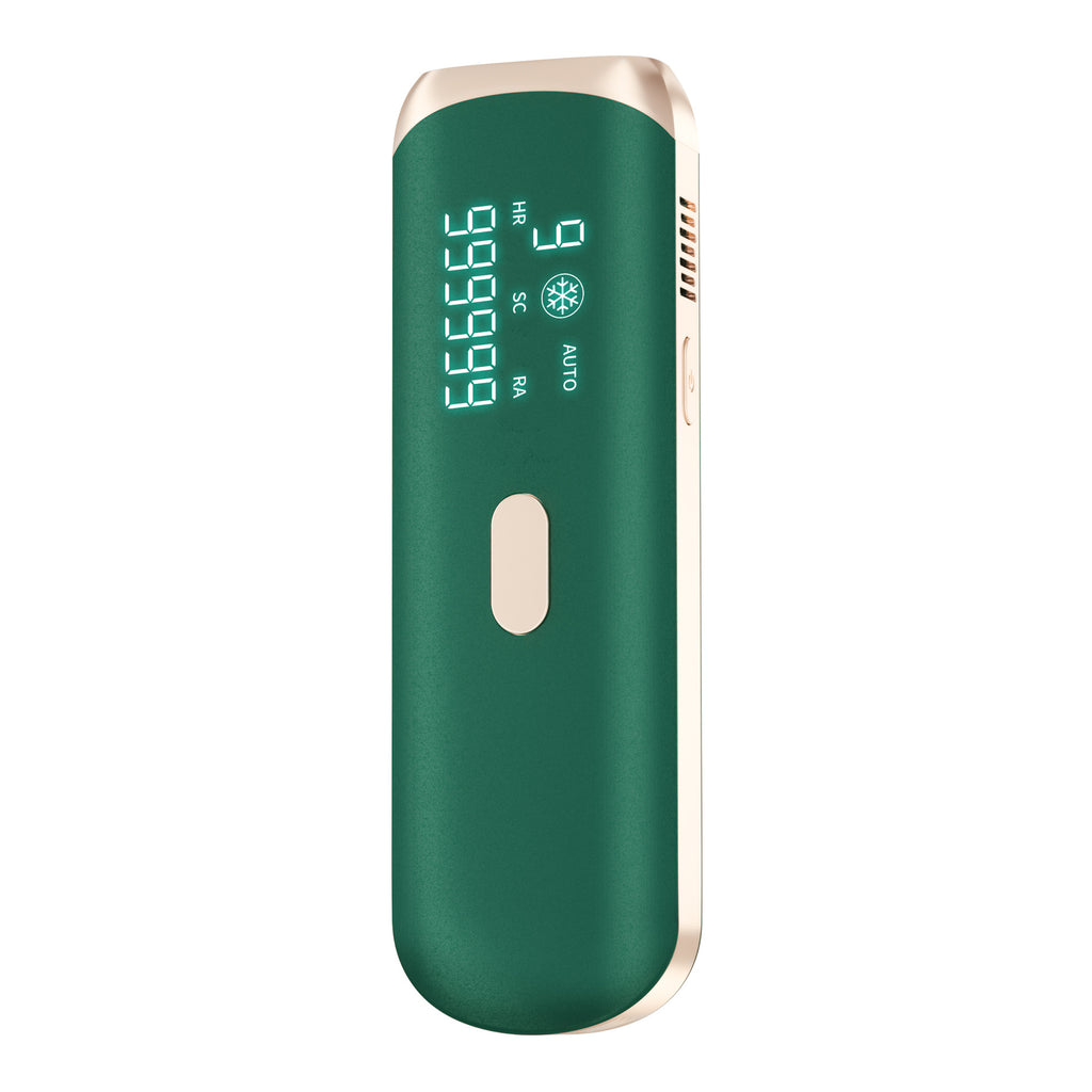 Home laser freezing point hair removal device