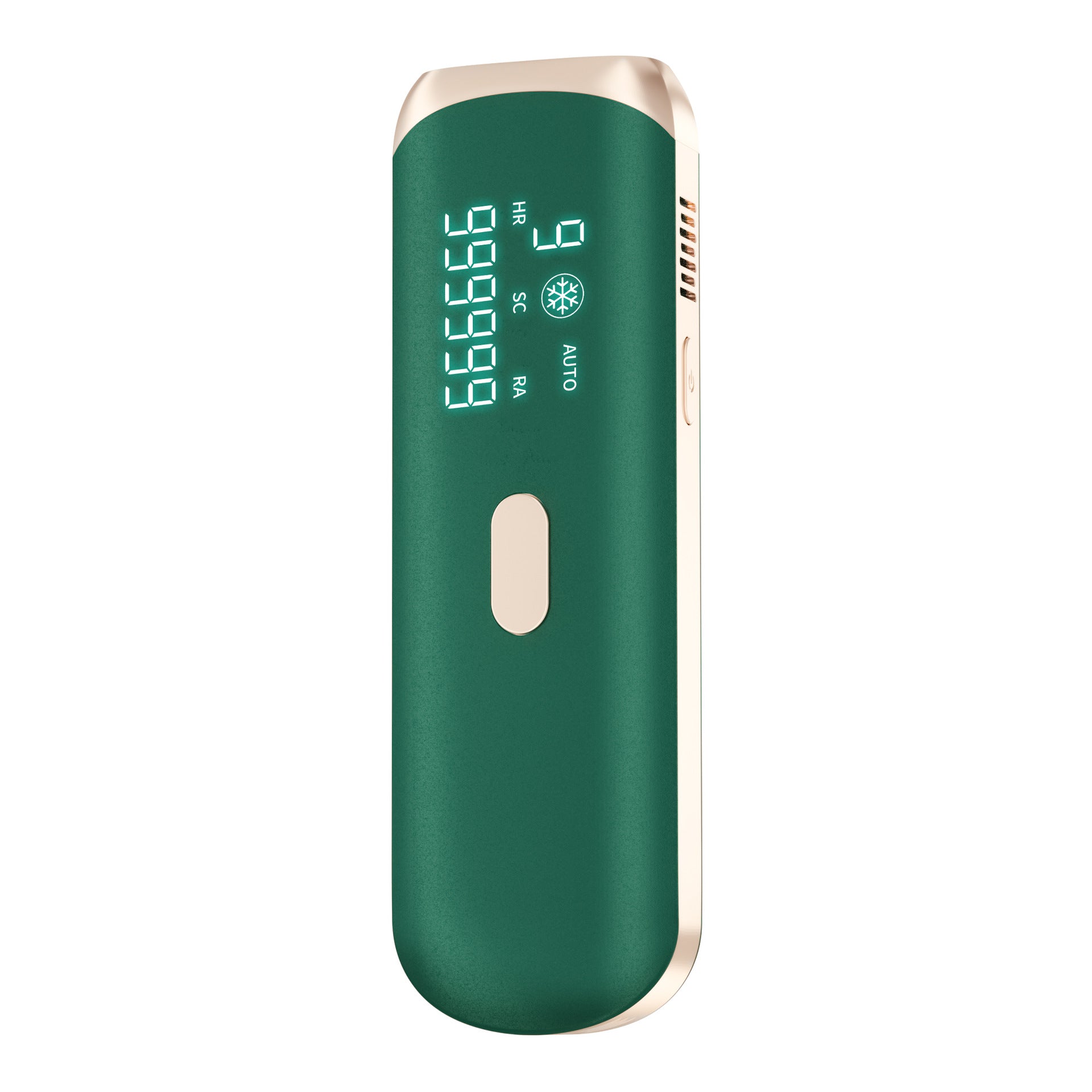 Home laser freezing point hair removal device