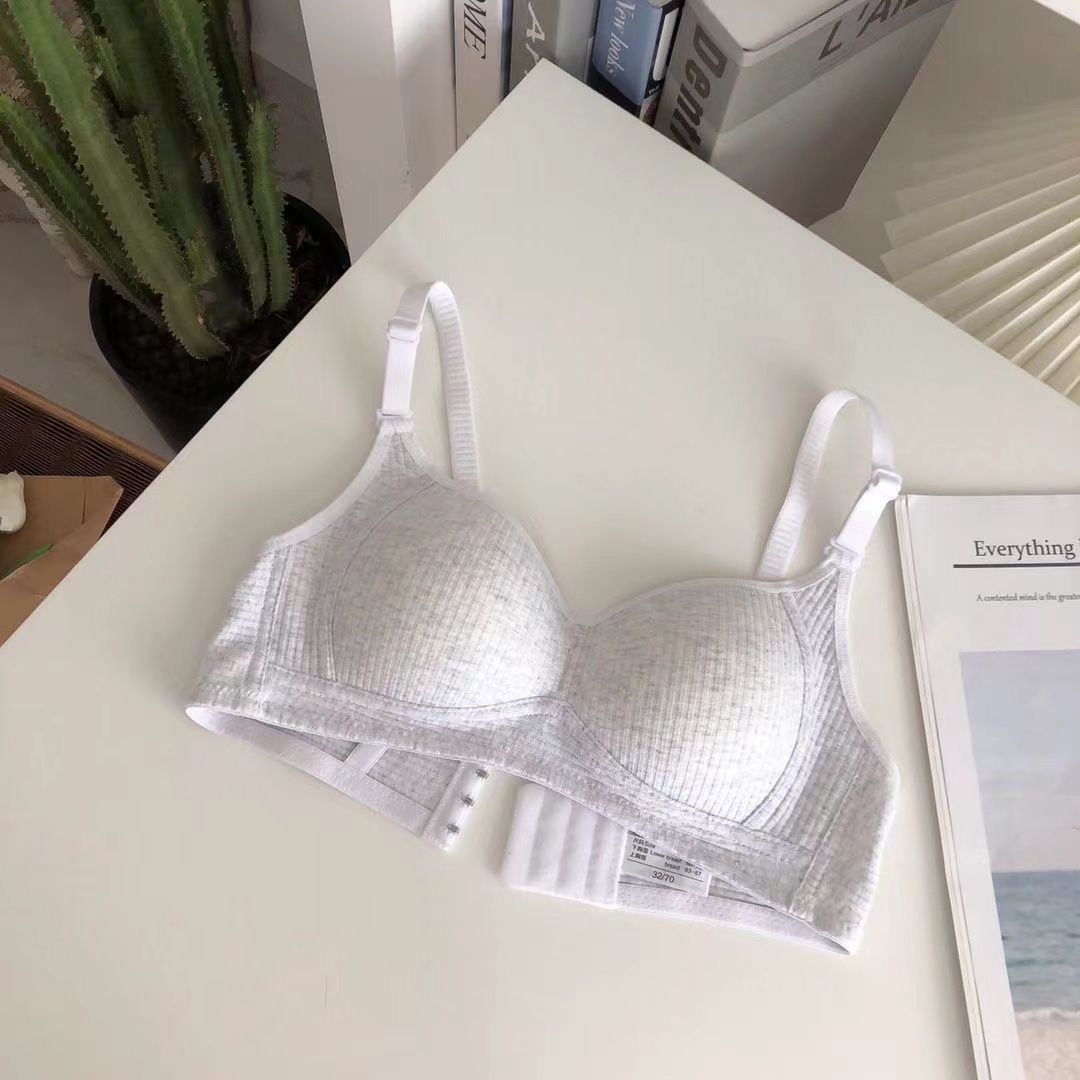 Pure cotton underwear bra