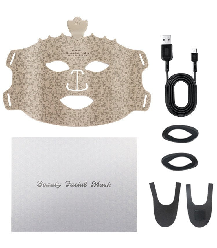 7-Color Silicone Mask Photon Facial Device