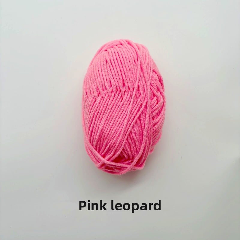 Five-Strand Milk Cotton Yarn for Knitting and DIY Crafts